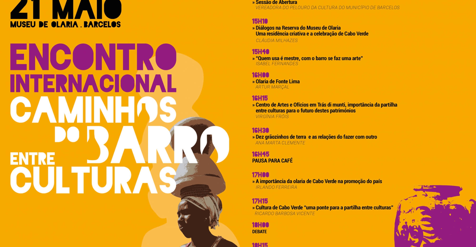 Encontro Internacional “Caminhos do Barro entre Culturas”